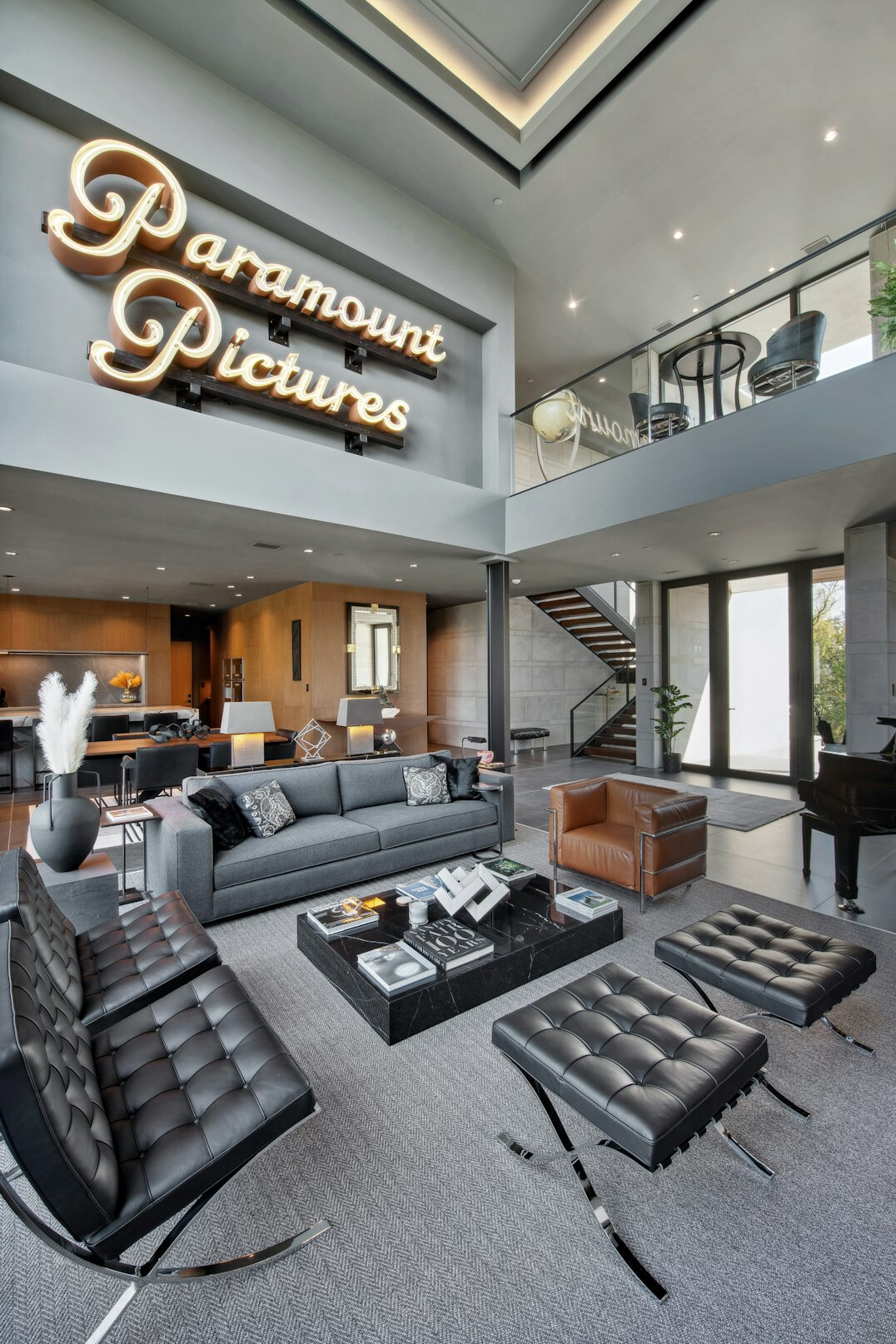 luxury celebrity living room